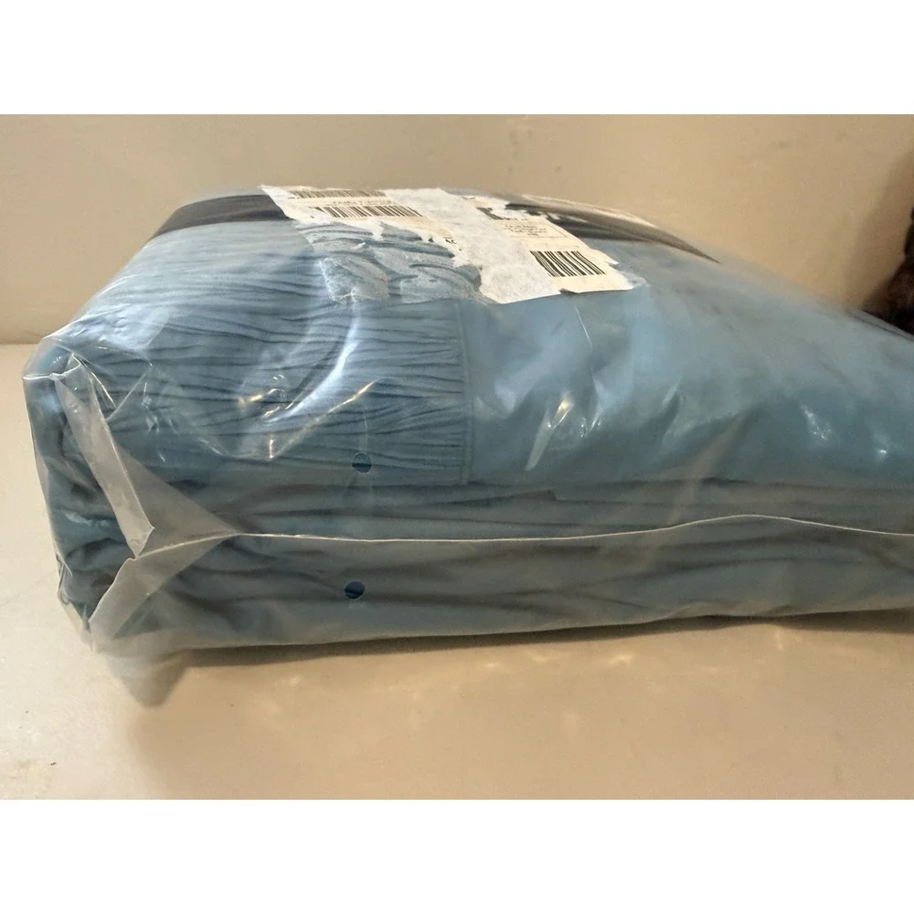 NEW Bedsure King Size Sheet Set 4-Piece Teal Aqua Blue Polyester Bedding